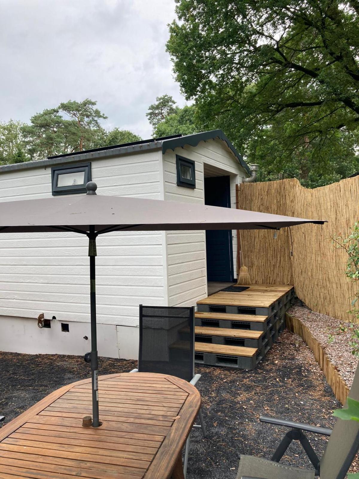Tiny House 'T Heidehoes In Usselo 엔스헤데 외부 사진